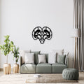 metal-wall-art, metal-wall-decor, zodiac-metal-wall-art, astrology-wall-decor