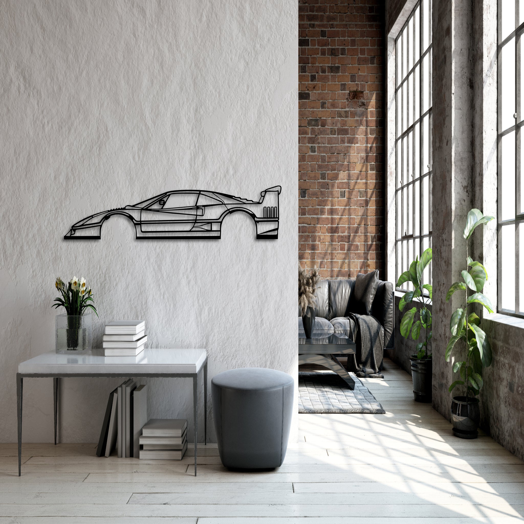metal-wall-art, car-metal-wall-decor, wall-art-decor, modern-car-wall-art