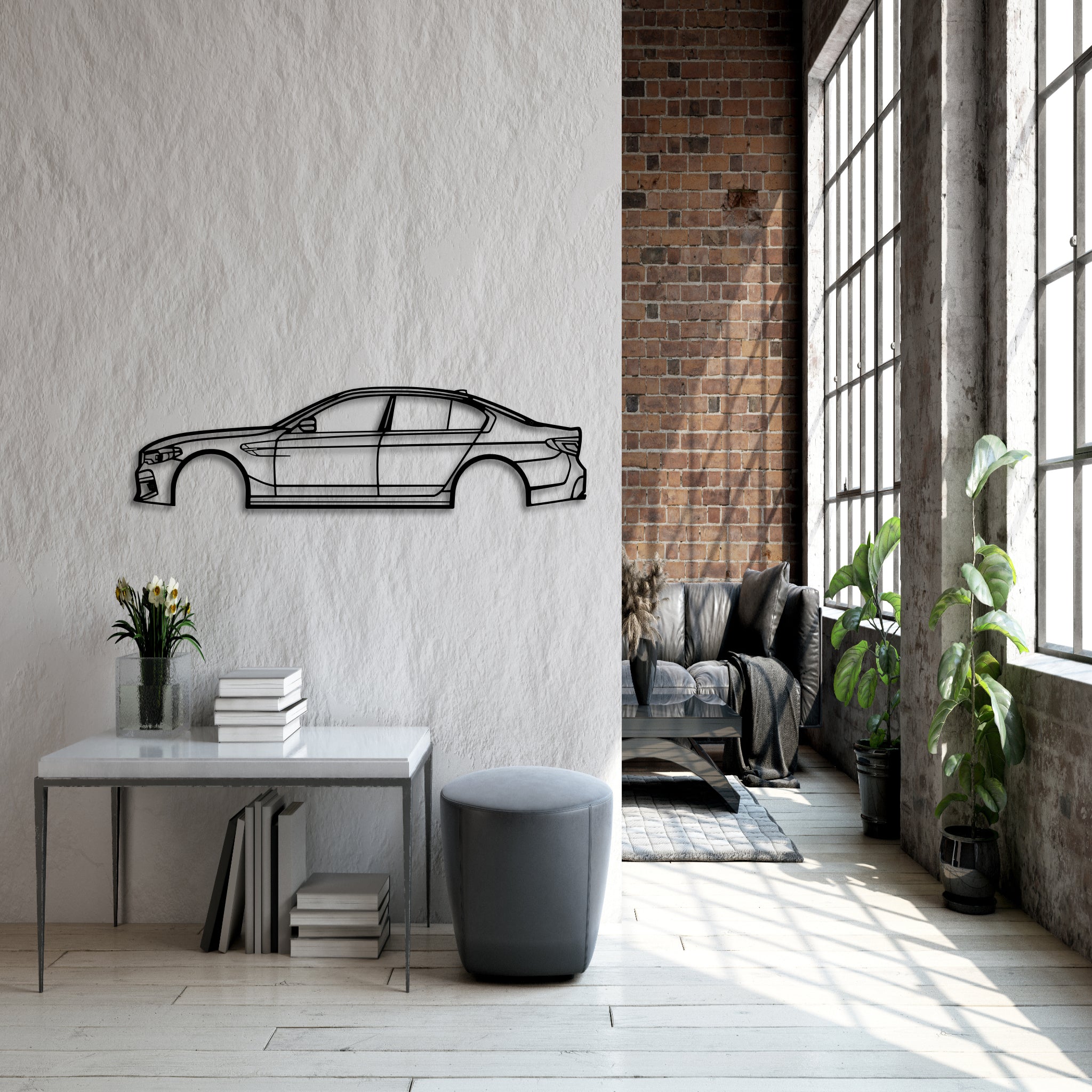 metal-wall-art, car-metal-wall-decor, wall-art-decor, modern-car-wall-art