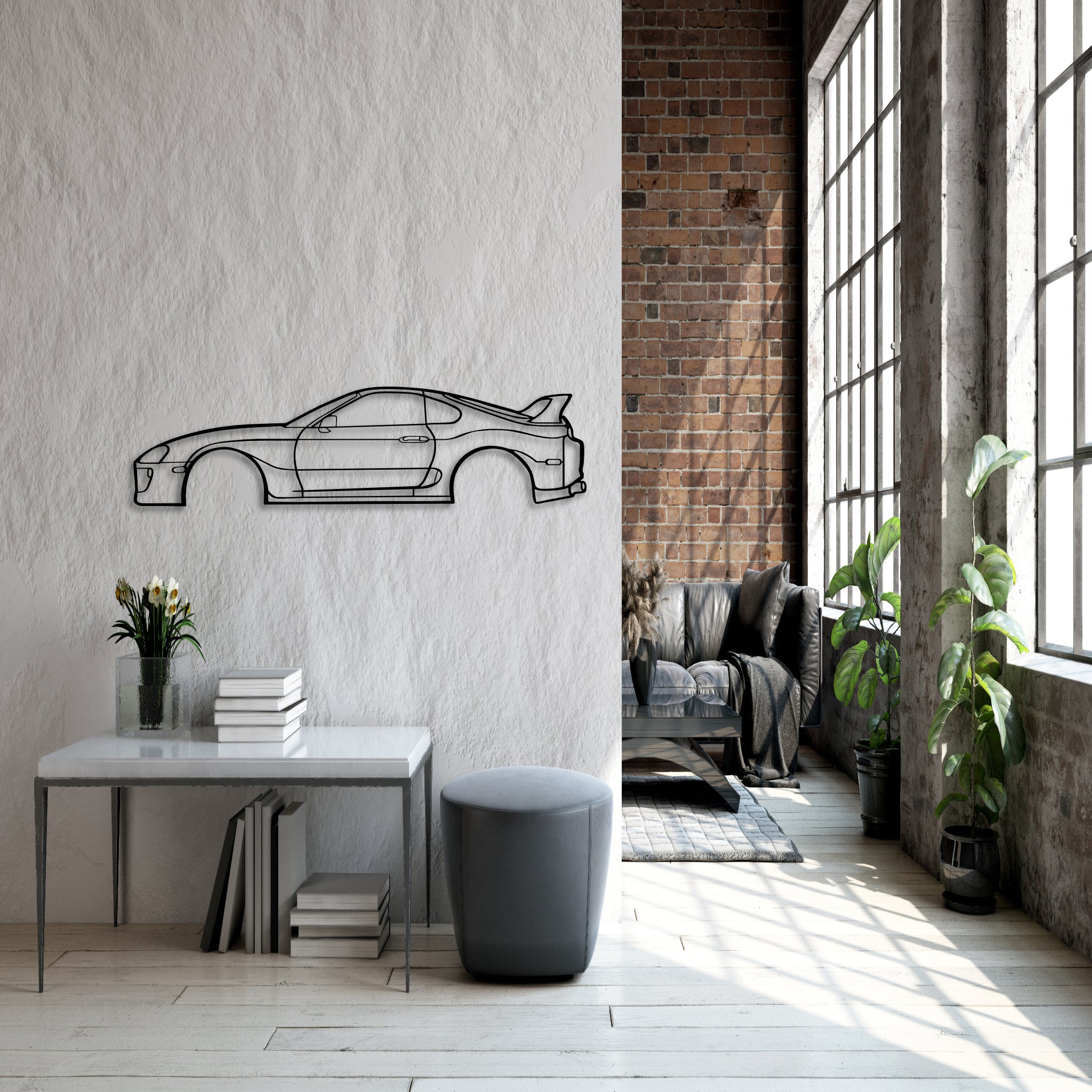 metal-wall-art, car-metal-wall-decor, wall-art-decor, modern-car-wall-art